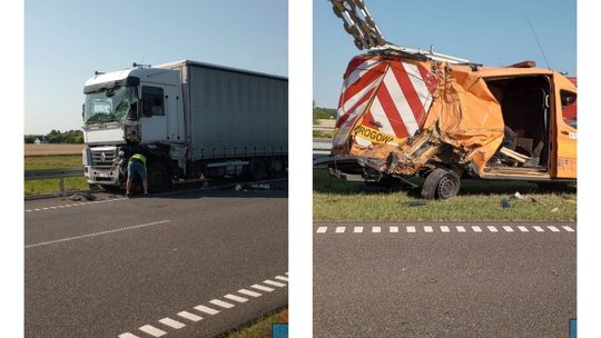 S7. Zderzenie tira z busem 