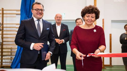 Sala gimnastyczna przy PSP 34 gotowa