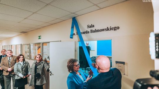 Sala prób Chóru Akademickiego UTH nosi imię Ryszarda Balmowskiego