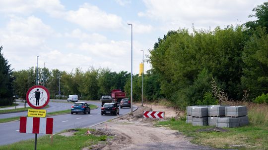 Ścieżka na Szarych Szeregów w budowie