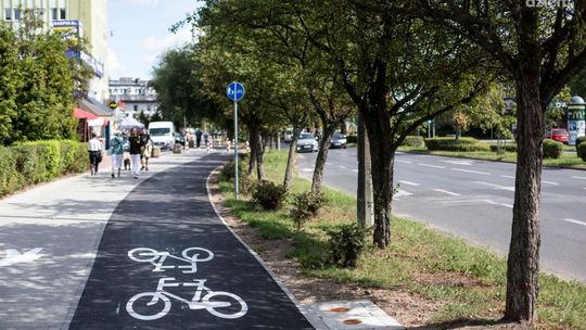 Ścieżka rowerowa na ul. Beliny Prażmowskiego oddana do użytku