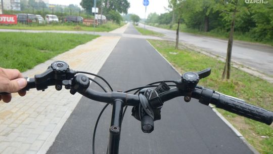Ścieżka rowerowa wzdłuż Olsztyńskiej gotowa