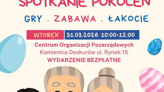 Seniorzy dzieciom – edycja II: wielkanocne spotkanie pokoleń już 31 marca