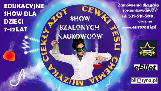 Show Szalonych Naukowców w Radomiu