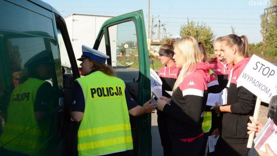 Siatkarki Radomki kontrolowały kierowców