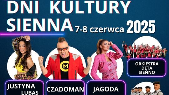 Sienno świętuje! Już 7-8 czerwca Dni Kultury