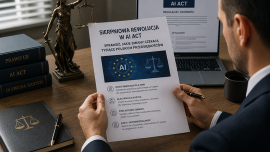 Sierpniowa rewolucja w AI Act. Sprawdź, jakie zmiany czekają tysiące polskich przedsiębiorców