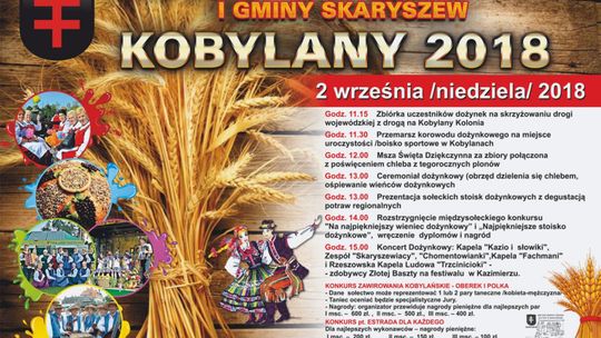 Skaryszew. Dożynki gminne już w niedzielę!
