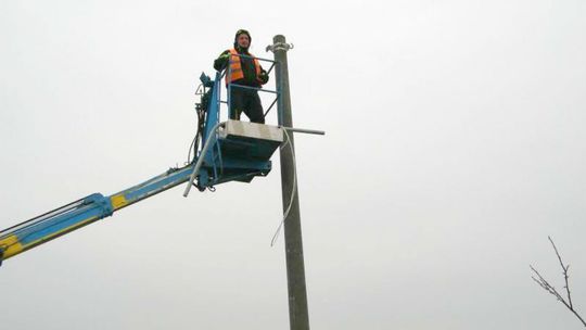 SKARYSZEW. Nowe oświetlenie ulic