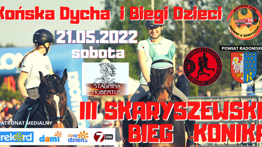 Skaryszewski Bieg Konika po raz trzeci. Zapisy trwają