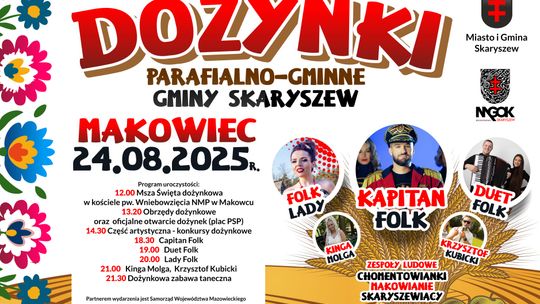 Skaryszewskie święto plonów już w niedzielę