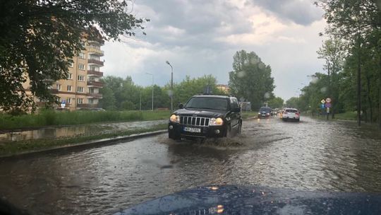 Skutki nawałnicy nad Radomiem