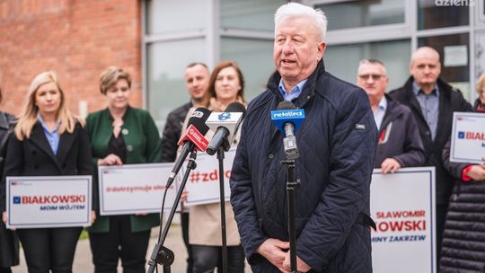 Sławomir Białkowski kandydatem na wójta gminy Zakrzew