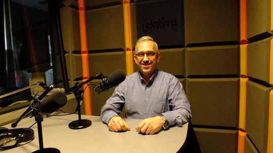 Sławomir Kazimierczuk - rozmowa w studiu lokalnym Radia Rekord