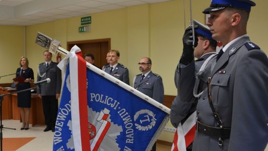 Ślubowanie nowych policjantów