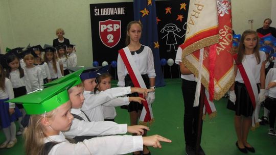Ślubowanie pierwszaków w PSP nr 2