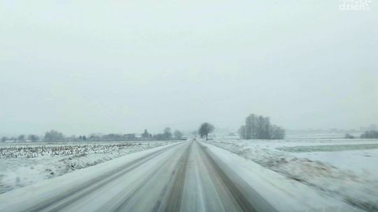 Służby na bieżąco odśnieżają drogi