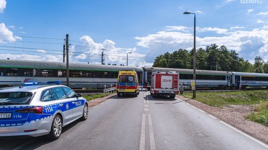 Śmiertelne potrącenie 23-latki na torach