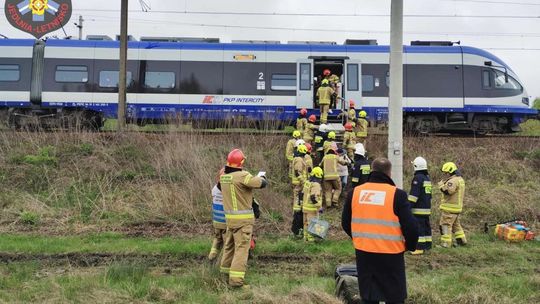 Śmiertelne potrącenie na torach