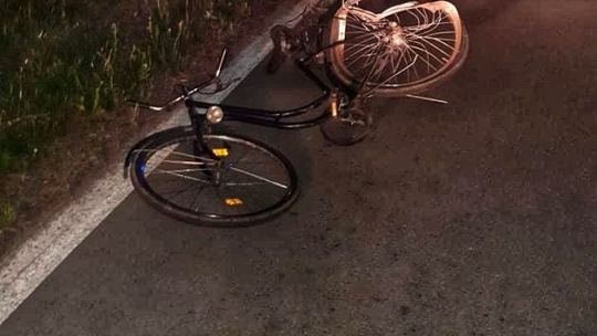 Śmiertelne potrącenie rowerzysty