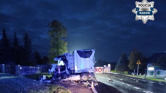 Śmiertelny wypadek w Krzyżanowicach. Droga jest zablokowana