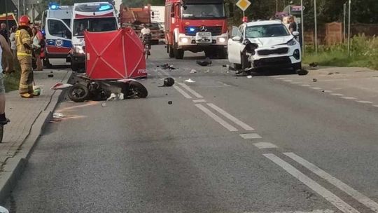 Śmiertelny wypadek w Wojciechowie