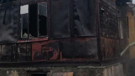 Sokolniki Suche. Strażacy znaleźli zwęglone ciało