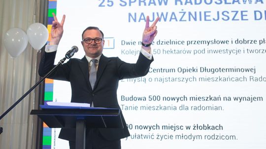 Sondaż: Radosław Witkowski ponownie prezydentem
