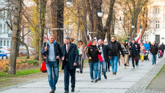 Spacer wolności z lekcją historii 