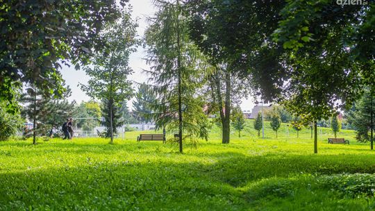 Spacerkiem po mieście. Park im. Józefa Ruzika
