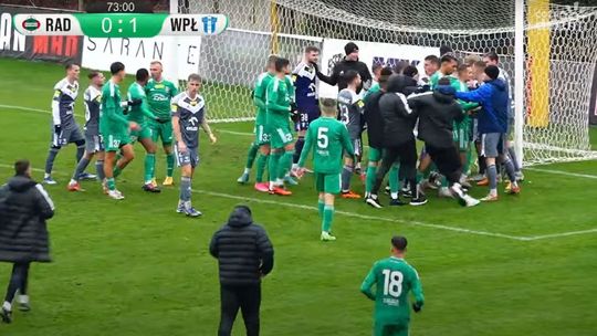 Sparing Radomiaka z Wisłą Płock przedwcześnie zakończony awanturą!