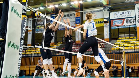 Sparingowe starcia E.Leclerc Radomki Radom z Developresem SkyRes Rzeszów. Remis i porażka