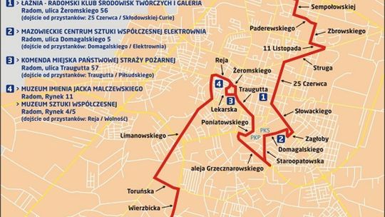 Specjalna linia dowiezie na wystawy (mapka)