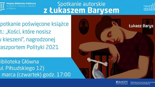 Spotkanie autorskie z Łukaszem Barysem