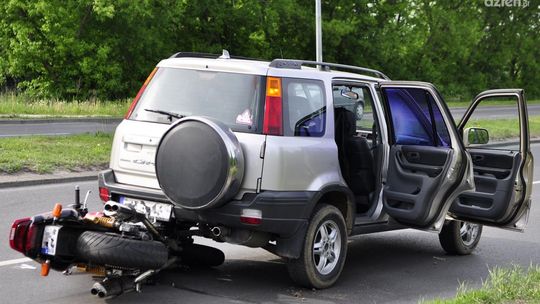 Sprawca wypadku chciał uciec!