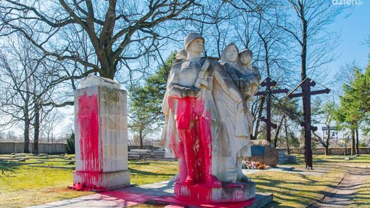 Sprawca zniszczenia pomnika zatrzymany