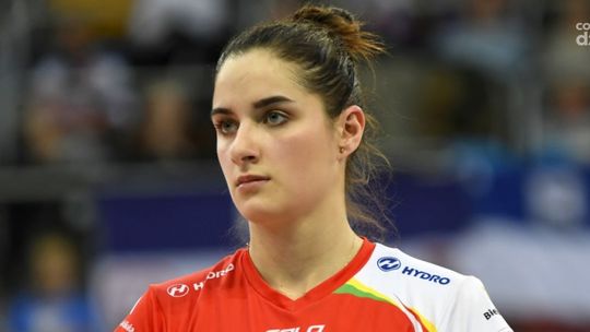 Środkowa Martyna Świrad w E.Leclerc Moya Radomce Radom Środkowa Martyna Świrad w E.Leclerc Moya Radomce Radom