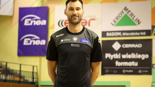 Środkowy Grzegorz Kosok testowany w Cerradzie Enei Czarnych Radom