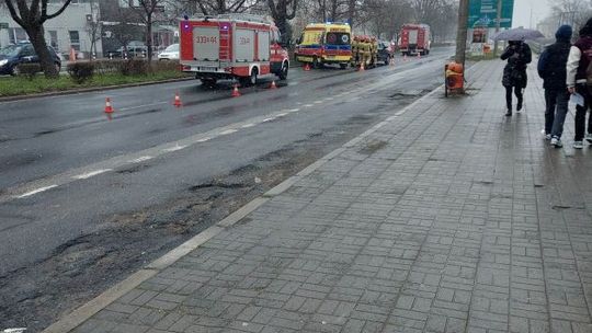 Śródmieście. Zderzenie trzech aut
