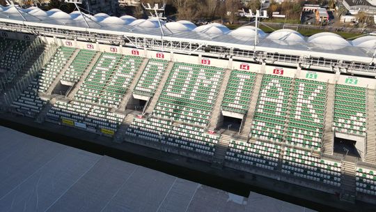Stadion przy Struga 63 gotowy - zobaczcie wideo i zdjęcia z lotu ptaka!