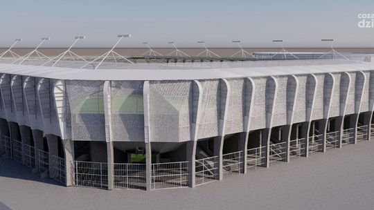 Stadion przy Struga będzie miał elewację. Trwa sprawdzanie dokumentacji projektowej