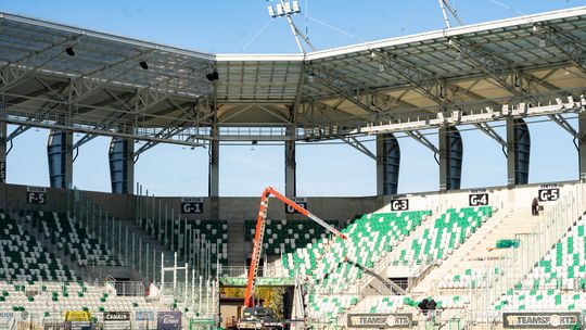 Stadion przy Struga: sektor gości do 14 listopada. Elewacja i oświetlenie zewnętrzne w przyszłym roku? Stadion przy Struga: sektor gości do 14 listopada. Elewacja i oświetlenie zewnętrzne w przyszłym roku?