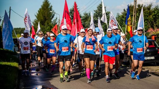 Start biegowej pielgrzymki (zdjęcia)