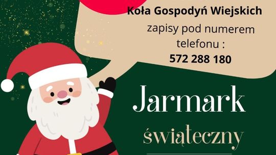 Startują zapisy na Jarmark Świąteczny w Jedlni-Letnisku! Doskonała szansa dla rękodzielników
