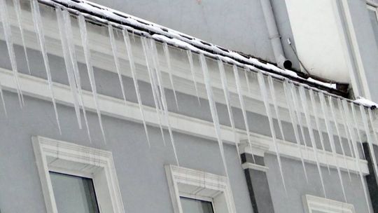 Straż nie ukarze za sople. A jeśli dojdzie do nieszczęścia?