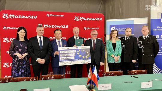 Strażacy ochotnicy z powiatu grójeckiego z dofinansowaniem