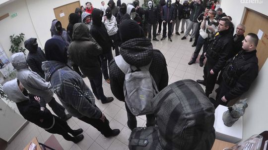 Studenci organizują pikietę przeciwko agresji publicznej