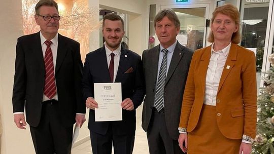 Sukces radomskiego sędziego siatkarskiego, Wojciecha Głoda. Został arbitrem międzynarodowym