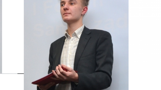 Sukces ucznia VI LO - wygrał olimpiadę!