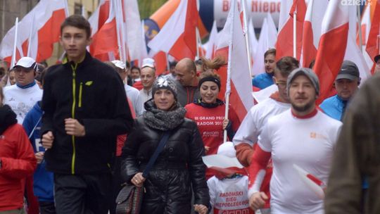 Świętowali biegiem